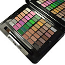 84 colores de sombra de ojos profesional cepillo conjunto cosméticos