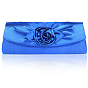 wunderschöne glänzende Satin Shell mit Applikationen Abend Handtaschen / Kupplungen mehr Farben erhältlich