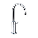 Contemporary Kitchen Faucet - Chrome Finish