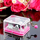 Mini Hand-cranked Music Box (set of 4)