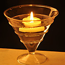 Crystal Glass Floating Candle Holder