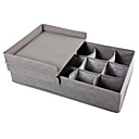 due ordini coperchio della scatola di bambù carbone di stoccaggio box casa di stoccaggio contenitore di raccolta