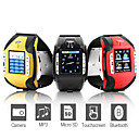 F3 Sports - 1.33 Inch Watch Cell Phone (Tri-Band Bluetooth MP3 Mp4 Player)