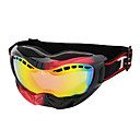 marea-roja nueva niebla negro de doble lente con gafas contra la capa de esponja de esquí de nieve negro con gafas