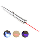 5-en-1 con láser pluma (láser + LED + puntero + UV + bolígrafo)