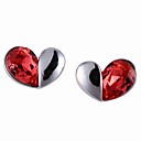 Platinum Plated 925 Sterling Silver With Faux Pearl Earrings