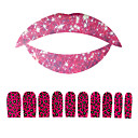 5 Pcs Lip Tattoo and 10 Pcs Nail Stickers