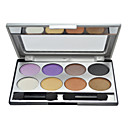 8 Colors Eye Shadow Palette with Free Brush(3#)