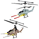  U809A Fire Missile Infrared Remote Control Helicopter for iPhone / iPod / iPad / Android (Assorted Colors)