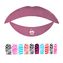 5 Pcs Lip Tattoo and 10 Pcs Nail Stickers