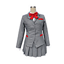 costume cosplay ispirato candeggina Karakura uniforme della scuola di alta ragazze invernali scolastici
