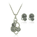 European Style Necklace and Earrings Jewelry Set