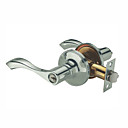 Satin Nickel Finish Zinc Alloy Left Hand or Right Hand Single Latch Bolt Door Keyed Lever