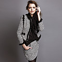 ts chiffon ruches tweed blazer