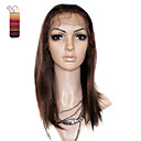 Full Lace Medium Long Silky Straight 100% India Reme Hair Wig Multiple Colors To Choose