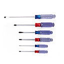 7-Piece Standard Fluted Screwdriver Set