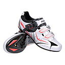 cyclisme sur route chaussures SPD avec fibre de verre unique et cuir PU supérieure peut compatibilité SPD, regardez, SPD-R, SPD-SL