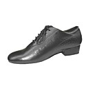 Customize Performance Dance Shoes Real Leather Upper Modern Shoes for Men