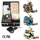 Kit de Tatouage Pro 3 de puissance des fusils pointe de la peau des aiguilles d'alimentation en encre