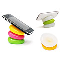bonito silício suporte para telemóvel, tablet e laptops (2 pcs, cor aleatória)