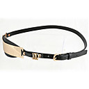 TS Rectangle Metal Buckle Wide Belt (More Colors)