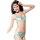 Cotton Lightly Lined Demi Cup Teenager School Wear Underwear Set More Colors