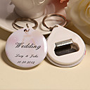 Personalized Bottle Opener/Key Ring - More Designs Available (Set of 12)