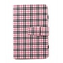Synthetic Lattice Leather Case Cover for 7 Inch Tablet PC (Pink)
