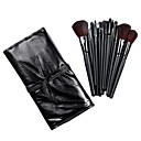 Profi-Make-up Pinsel mit freien Lederbeutel