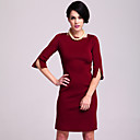 TS Simplicity 3/4 Sleeve Sheath Dress
