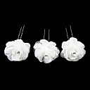  Lovely Satin Flower Girl Hairpins/Headpiece (Set of 3)