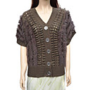 Genuine Rabbit Fur Knitwear Vest