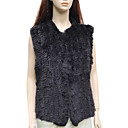 Genuine Rabbit Fur Fashion Vest
