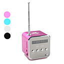 Mini speaker radio FM (lettore MicroSD, USB, Radio FM) - Colori assortiti