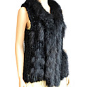 Genuine Raccoon And Rabbit Fur Vest