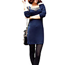 Long Sleeve Cotton Tunic Dress