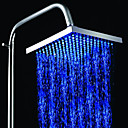 8 Inch A Grade ABS Chrome Finish LED Rain Shower head