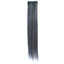 3 stuks clip in synthetische steil haar extensions met 2 clips - 4 kleuren beschikbaar