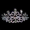 diamantes de imitación tiara de florecer