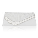 Satin mit Kristall / Strass Hochzeit / Abend Handtasche / Kupplung