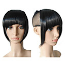 Clip in Lovely Synthetic Neat Bang with Temples - 4 Colors Available