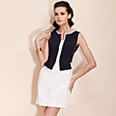 TS Metal Decor Neckline Butterfly Shape Sheath Dress (More Colors)