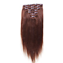 100% Indian Remy Hair 20 Inch 7Pcs Silky Straight Clip In Hair Extensions 26 Colors Available