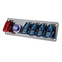 Car Toggle Switch with Blue LED Indicator