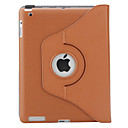 360 Degree Rotable Mailman Bag Style PU Leather Case with Stand for iPad 2/3/4 (Coffee)