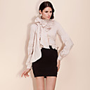 ts afneembare kraag / taille boog staande kraag shirt