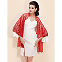 Embroidered Tulle With Sequins Evening And Special Occasion Shawl/Performance Sari