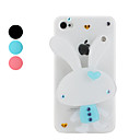 Novelty Rabbit Protective Case for iPhone 4 and 4S (Assorted Colors)