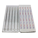 50PCS Sterile Stainless Steel Tattoo Needles 25 7RL 25 9RL