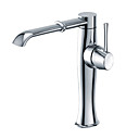 Morden Solid Brass Kitchen Faucet - Chrome Finish